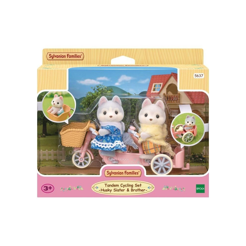 Figurines miniatures - SYLVANIAN FAMILIES - 5637 - Les freres et soeur