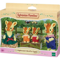 SYLVANIAN FAMILIES - Famille Girafe - 4 personnages articulés - Orang