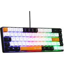Clavier Gamer - The G-Lab - KEYZ HYDROGEN - 60% Format Compact - Rétr