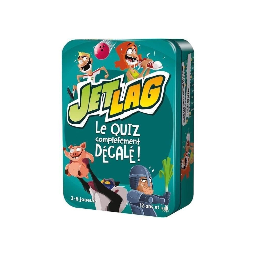 Jeu de société Jet Lag - ASMODEE - Jetlag - Jeu d'action et réflexe