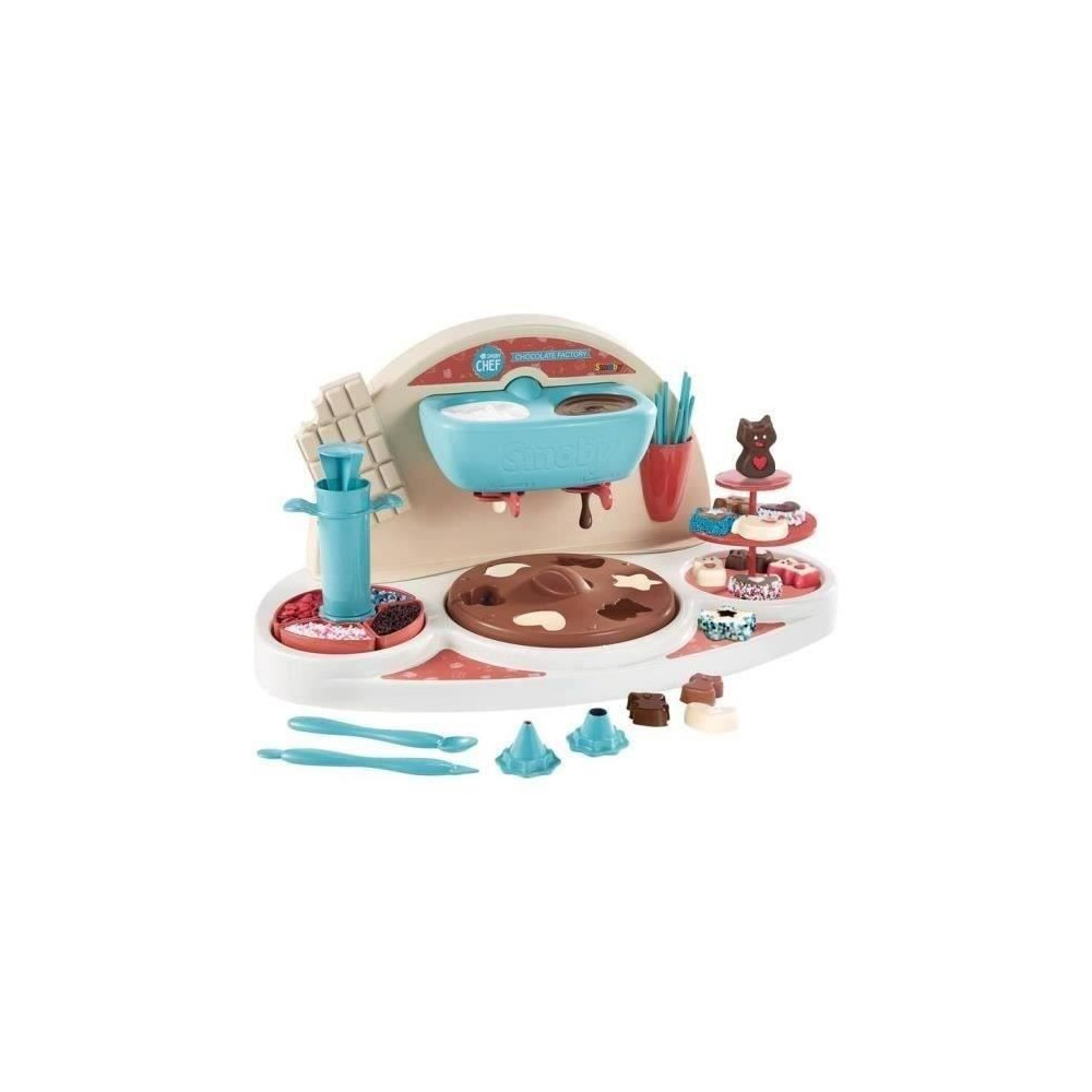 Atelier chocolat - SMOBY - Chef Chocolat Factory - 10 accessoires - Li