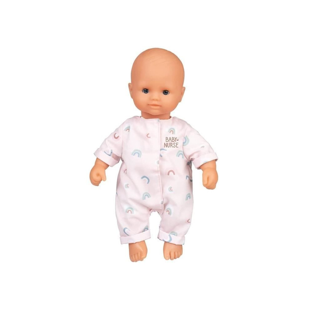 Poupon Baby Nurse bébé d'amour 32 cm - Smoby - Mixte - Souple - Tenu