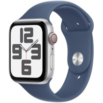 Apple Watch SE GPS + Cellular - 44mm - Boîtier Silver Aluminium - Bra