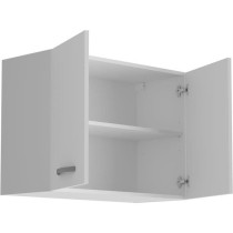 OSLO High cabinet 2 doors - White - L 80 x D 36 x H 58 cm