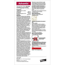 ADVANTIX 4 antiparasitic pipettes - For very large dog from 40 to 60 k
