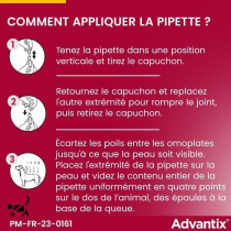 ADVANTIX 4 antiparasitic pipettes - For very large dog from 40 to 60 k