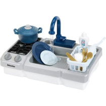 Sink Toy - KLEIN - Miele Kitchen Sink with Working Faucet and Accessor