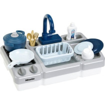 Sink Toy - KLEIN - Miele Kitchen Sink with Working Faucet and Accessor