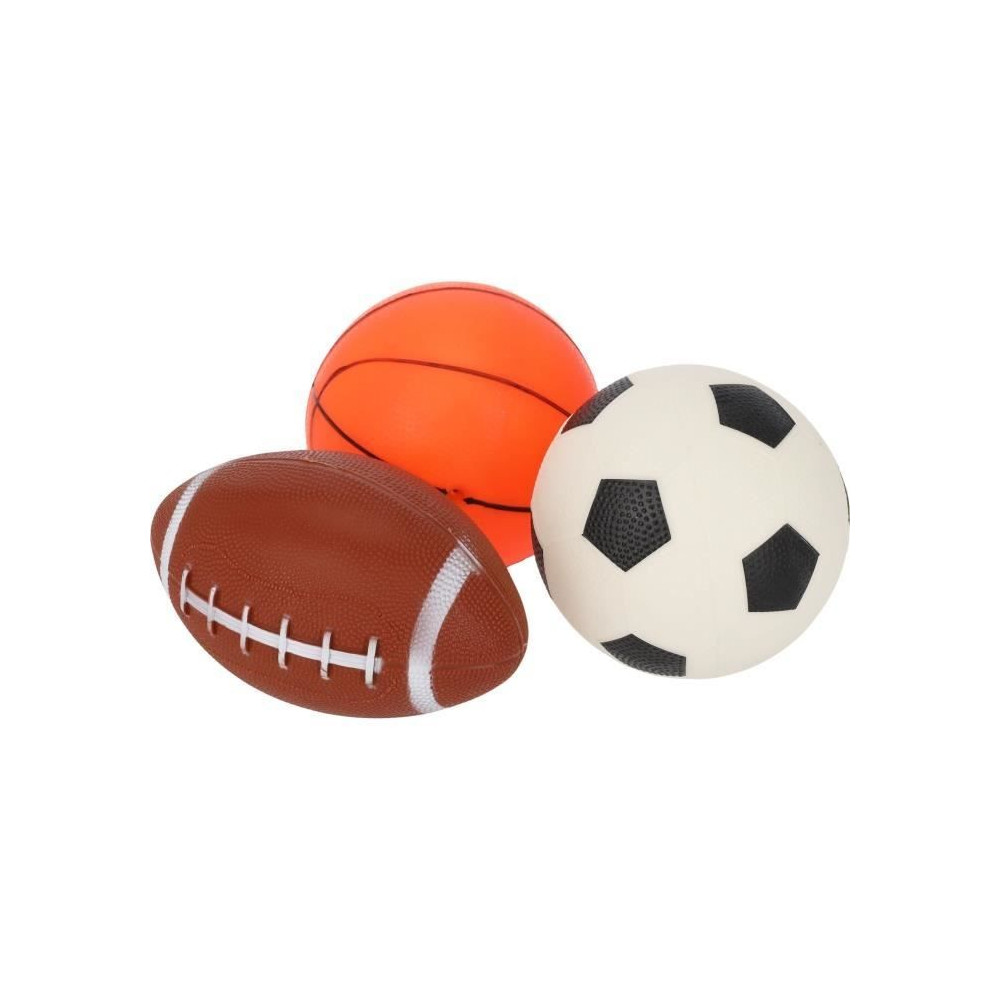 Set de balles - REZO - PVC - Durable - Design unisexe - Haute qualité