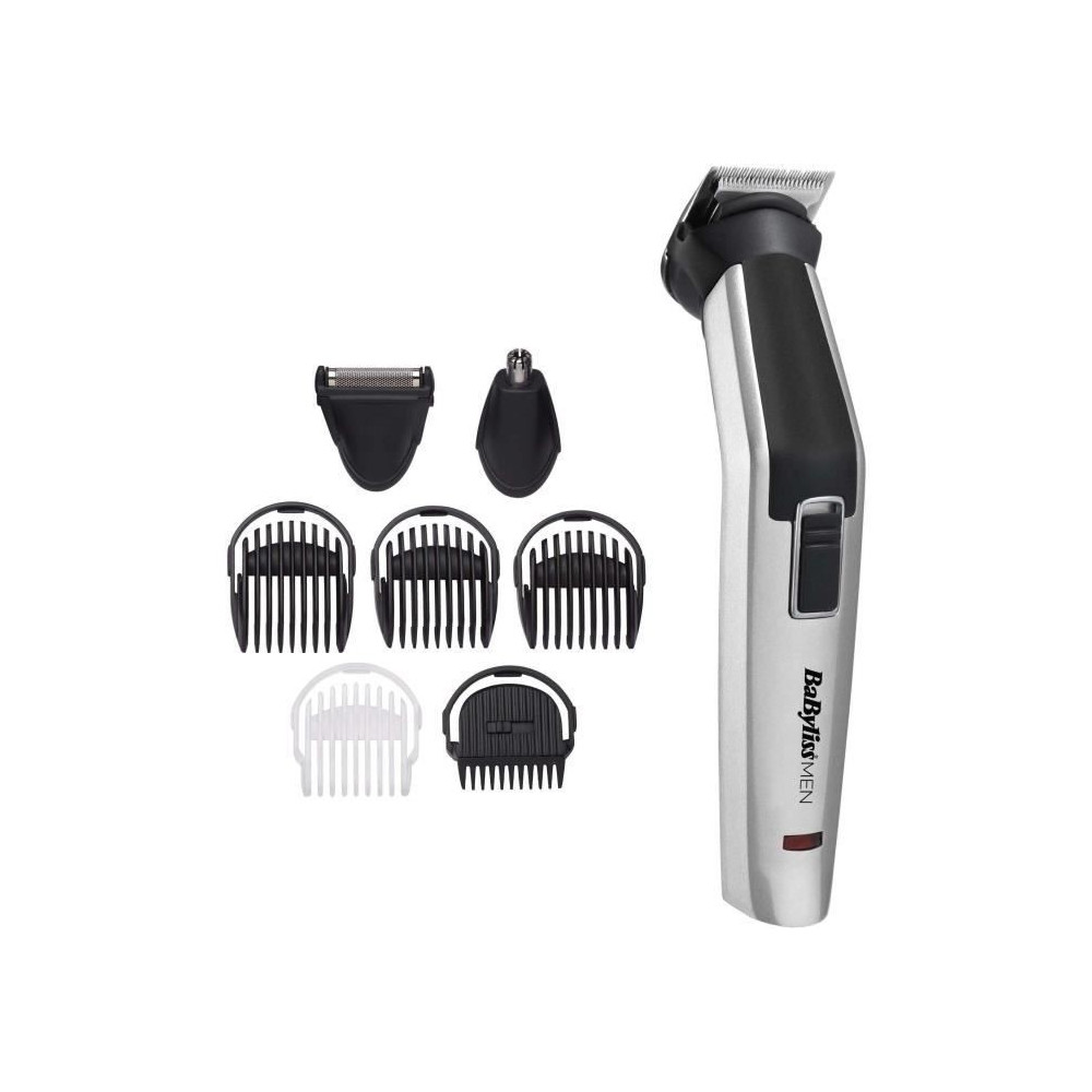 BABYLISS MT726E Multifunction 8 in 1 Cordless Titanium trimmer - 60min