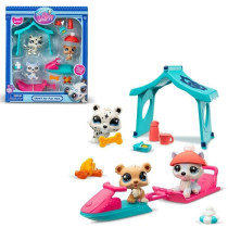 Pack a theme 3 Pets - BANDAI - Littlest Pet Shop Snow - Animals and ac