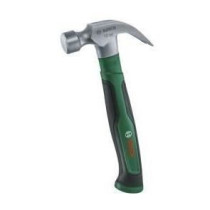 Bosch Claw Hammer 340 g (hard carbon steel V-shaped claw puller Softgr