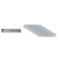 Bosch Set of 10 snap-off blades 18 mm (high-quality SK5 steel 7 snap-o
