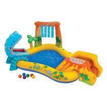 INTEX Children's Inflatable Pool / Aquatic Playground Dinosaur 249 x 1