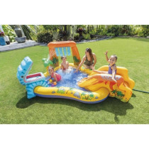 INTEX Children's Inflatable Pool / Aquatic Playground Dinosaur 249 x 1