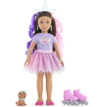 Fashion doll - COROLLE - Luna Unicorn - 28 cm - 4 accessories - from 4
