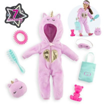 Doll accessories - COROLLE - Unicorn Jumpsuit Dressing - 7 accessories