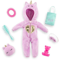 Doll accessories - COROLLE - Unicorn Jumpsuit Dressing - 7 accessories