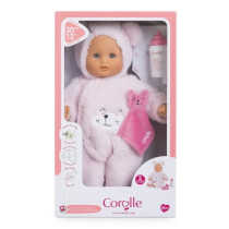 My First COROLLE Baby Doll - Baby Calin Love Bear - 30 cm - 2 accessor