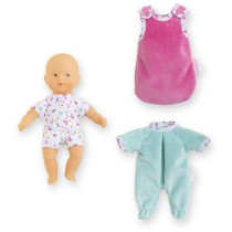 Baby doll - COROLLE - Mini Calin Bonne Nuit Papillons - 20 cm - 2 acce