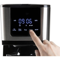 Filter coffee maker - DOMO - DO733K - 900 W - 4 to 10 cups - LCD scree