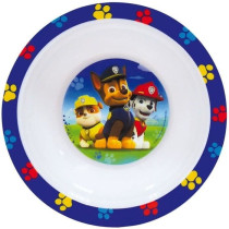 Dish set - FUN HOUSE - PAW PATROL - Glass, 2 soup plates Ø16 cm, cutl