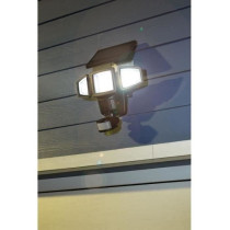 Projecteur Solaire 3 Tetes GALIX G4442 - 1500 Lumens - 182 LED SMD - M
