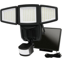 Projecteur Solaire 3 Tetes GALIX G4442 - 1500 Lumens - 182 LED SMD - M