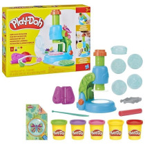 Play-Doh My Little Microscope, modeling clay, 9 accessories and 5 colo