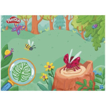 Play-Doh My Little Microscope, modeling clay, 9 accessories and 5 colo