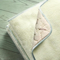 Heated Mattress Topper - Imetec - 1 Place 100% Wool and Merino, 150 x