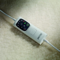 Heated Mattress Topper - Imetec - 1 Place 100% Wool and Merino, 150 x