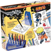 Magic Lign - LANSAY - Naruto Repro Box - 100 illustrations - From 7 ye