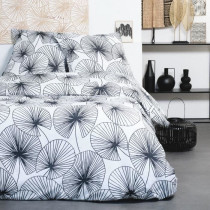 Bed set - TODAY SUNSHINE - 260x240cm - 2 people - Floral print cotton