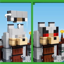 LEGO Minecraft 21261 The Wolf's Fortress - Skeleton Exploration Game