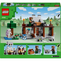 LEGO Minecraft 21261 The Wolf's Fortress - Skeleton Exploration Game