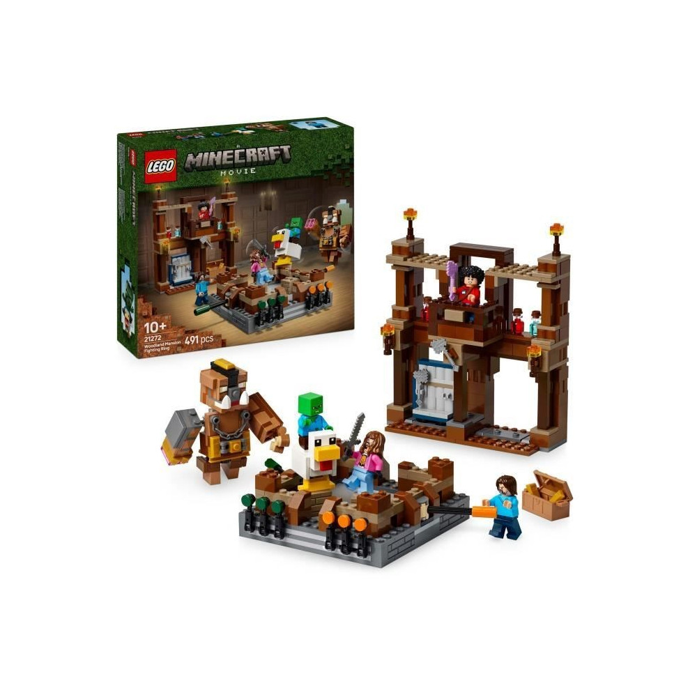 LEGO Minecraft 21272 Le Ring du Manoir des Bois - Jeu de construction