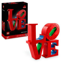 LEGO Art 31214 LOVE - Set de construction pour adultes - Décoration e
