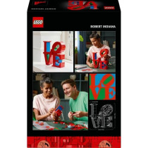 LEGO Art 31214 LOVE - Set de construction pour adultes - Décoration e
