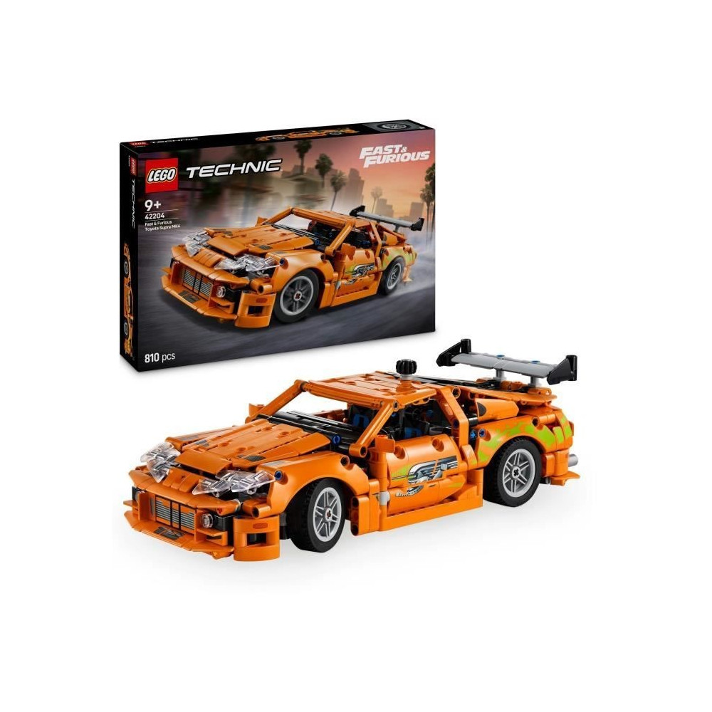 LEGO Technic 42204 Fast and Furious Toyota Supra MK4 - Jouet voiture p
