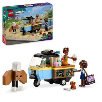 LEGO 42606 Friends Mobile Pastry Cart, Educational Toy with Aliya, Jul