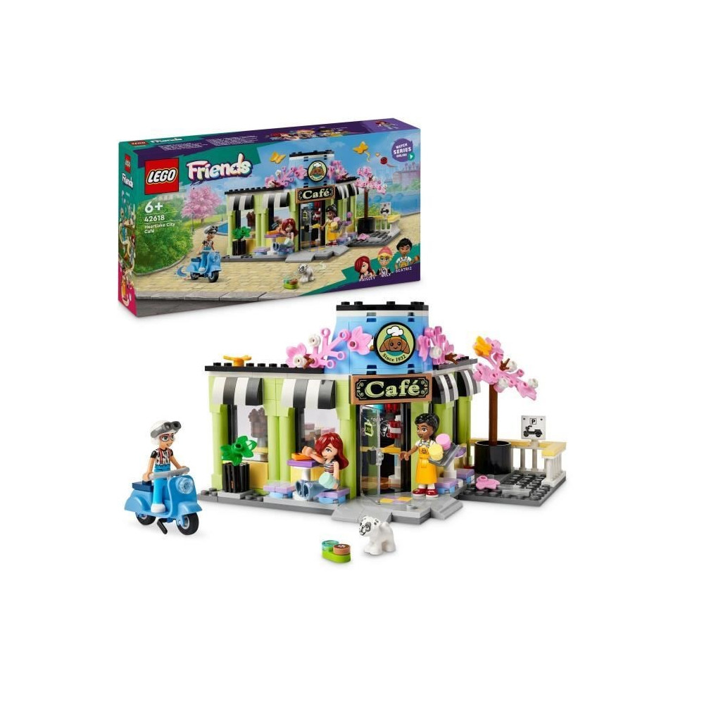 LEGO Friends 42618 Heartlake City Café - Kids Kitchen Accessories, So