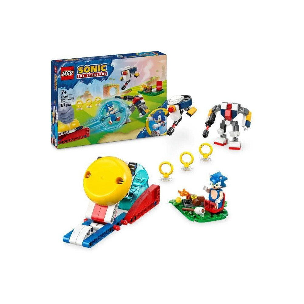 LEGO Sonic the Hedgehog 77001 Sonic's Campfire Conflict Toy for Kids A LEGO Sonic the Hedgehog 77001 Sonic's Campfire Conflict Toy for Kids A