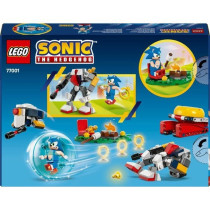 LEGO Sonic the Hedgehog 77001 Sonic's Campfire Conflict Toy for Kids A