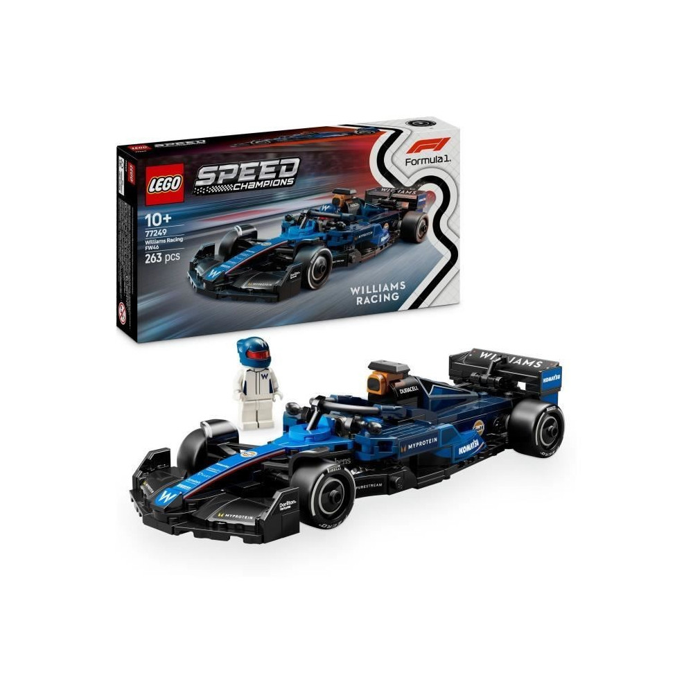 LEGO Speed Champions 77249 Voiture F1 Williams Racing FW46 Jeu de cons