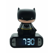 BATMAN - Digital alarm clock with 3D night light and sound effects - L