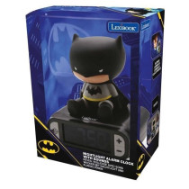 BATMAN - Digital alarm clock with 3D night light and sound effects - L