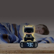 BATMAN - Digital alarm clock with 3D night light and sound effects - L