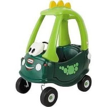 Little Tikes - Cosy Coupe Dino - Voiture pour enfants - Portes fonctio