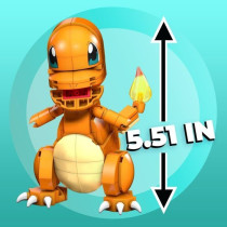 MEGA CONSTRUX Pokémon Salameche to build - 180 pieces